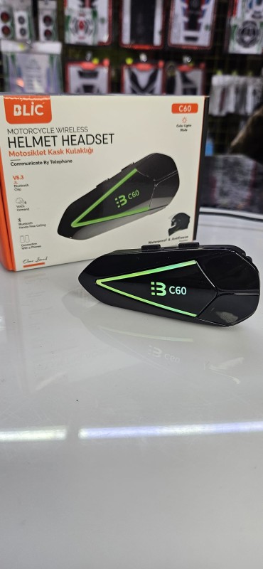 Motosiklet Bluetooh Kulaklık C60 800mah