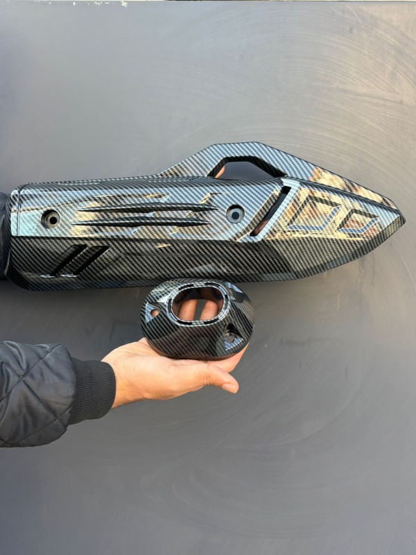 Pcx Karbon Egzoz Koruma Kapağı